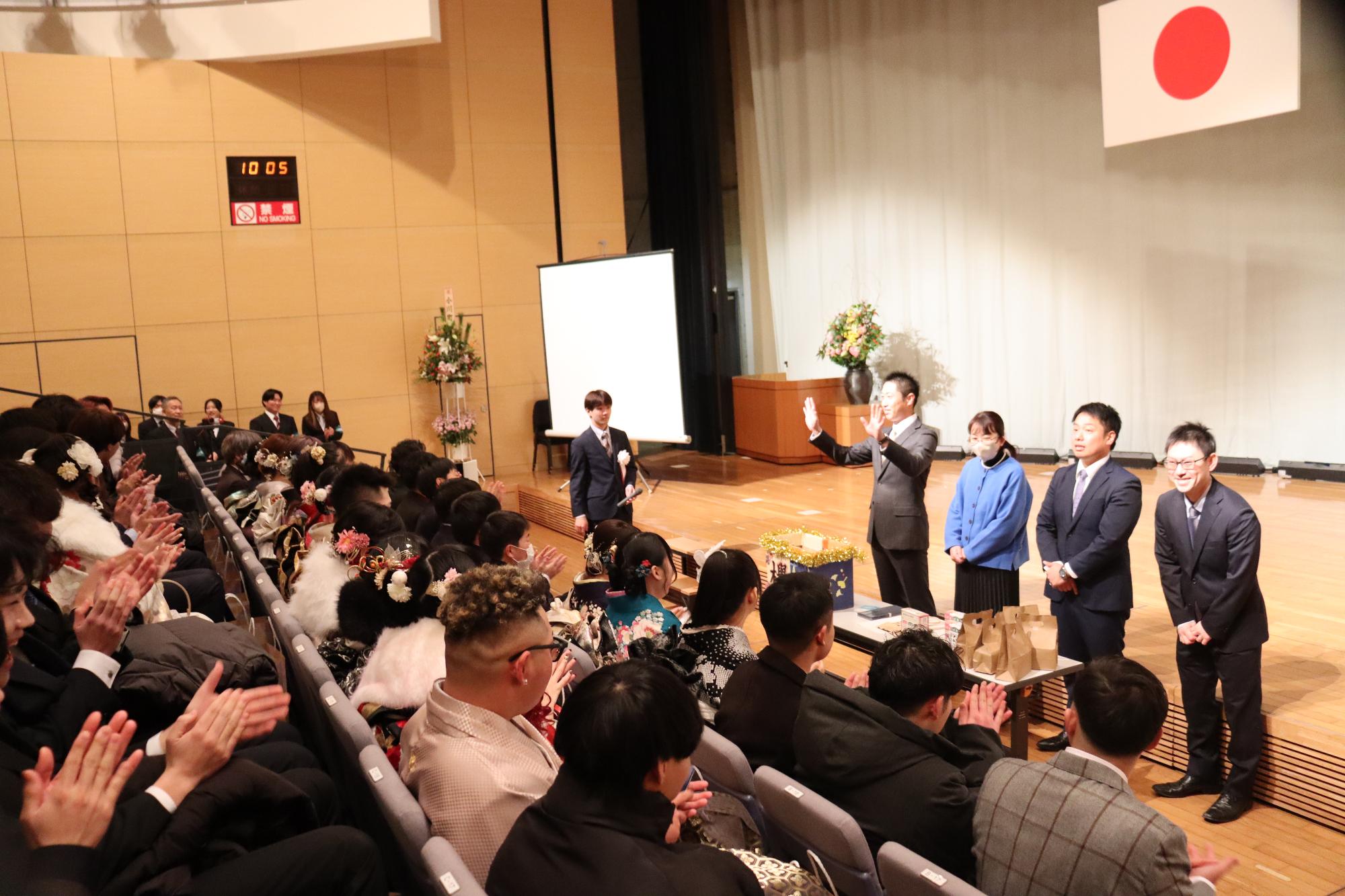 恩師の先生方との再会(午前の部)